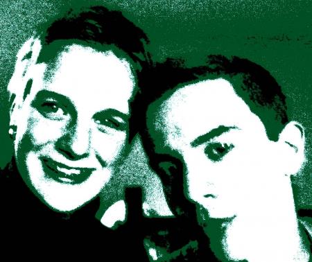 Caro and me.